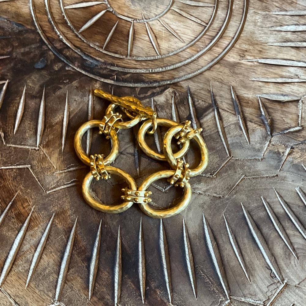 Julie Vos Gold Link Bracelet - Picture 4 of 5